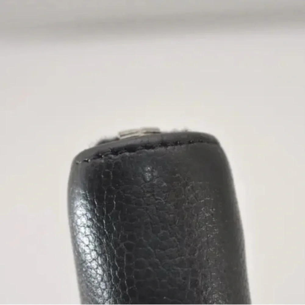 Chanel Black Leather Wallet